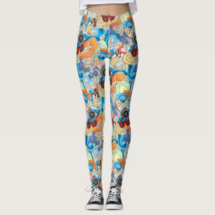 Leggings Motif de loisirs d'été