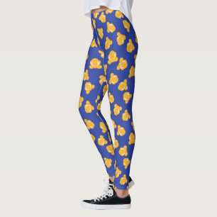 Leggings Motif de maïs éclaté dispersé par amusement