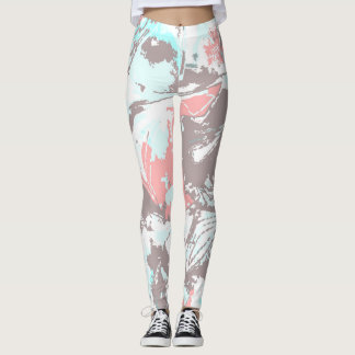 Leggings Motif de mode abstrait