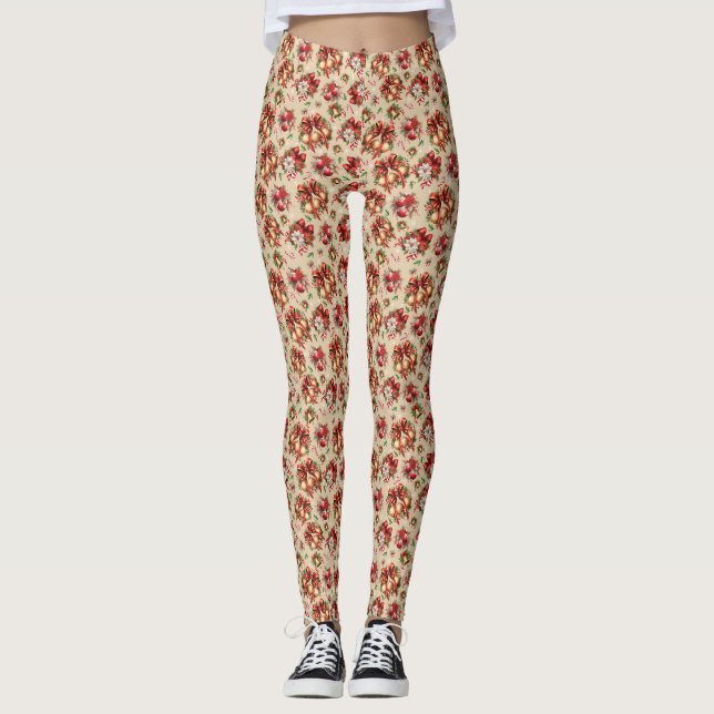 Leggings Motif de Noël 2 (Devant)