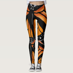 Leggings MOTIF de PAPILLON de MONARQUE GRAND par