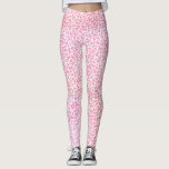 Leggings Motif de papillons d'aquarelle rose<br><div class="desc">Belle aquarelle plumes motif.</div>