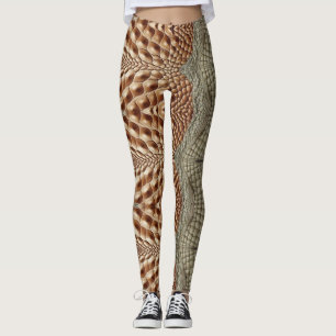 Leggings Motif de peau Faux Alligator par Ratti_Creative_Ar
