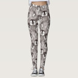 Leggings Motif de pingouin mignon bébé<br><div class="desc">Belle pattes motifs de pingouin pour bébé.</div>