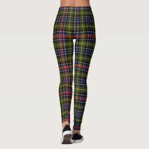 Leggings Motif de plaid écossais Clan Culloden Tartan