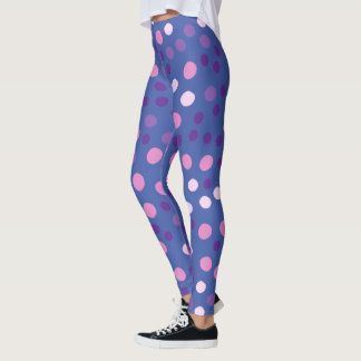 Leggings Motif De Points Polk cool Et Tendance