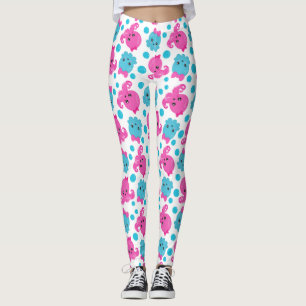 Leggings Motif de poulpe, poulpe mignonne, Animaux de mer