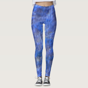 Leggings Motif de roche aquatique