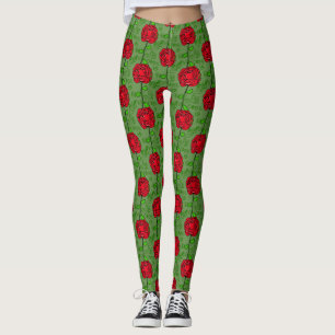 Leggings Motif de Rose