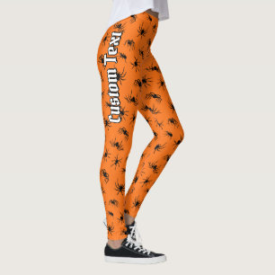Leggings Motif de silhouettes d'araignée