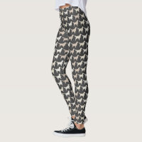 Motif de silhouettes de golden retriever