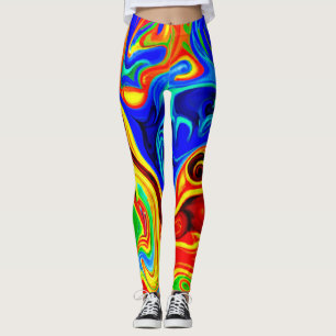 Leggings Motif de style vif