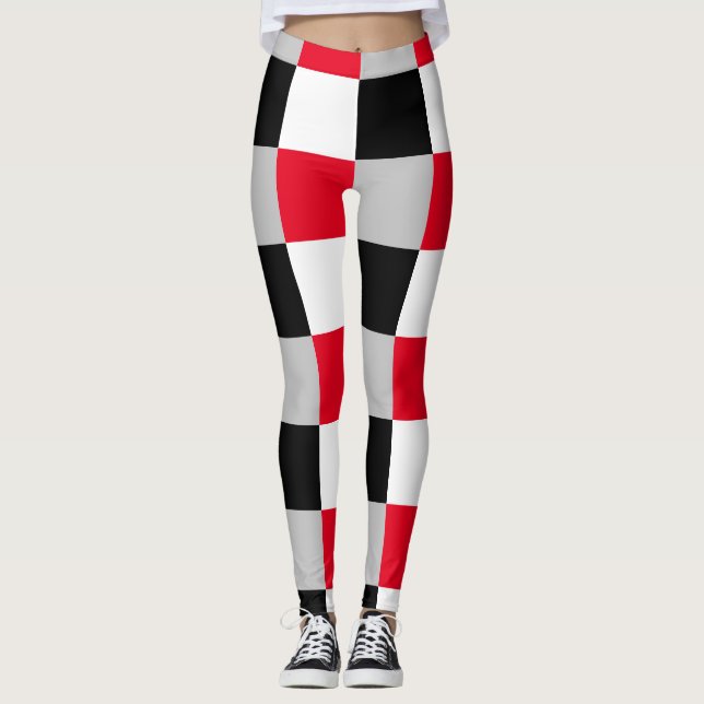 Leggings Motif de tableau de contrôle modifiable (Devant)