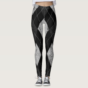 Leggings Motif de très bon goût monochrome affligé par