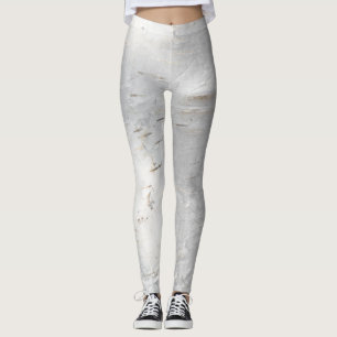 Leggings Motif d'écorce de bouleau