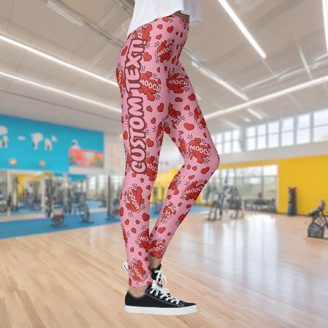 Leggings Motif d'effet sonore de bande dessinée (Créateur téléchargé)