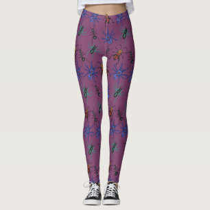 Leggings Motif des araignées