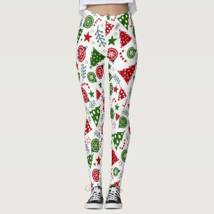 Leggings Motif des éléments de Noël
