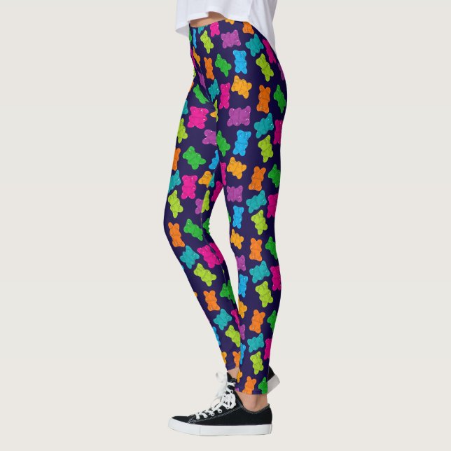 Leggings Motif des ours de gomme (Gauche)