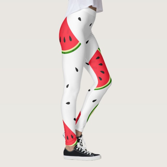 Leggings motif des pastèques rouges (Droite)