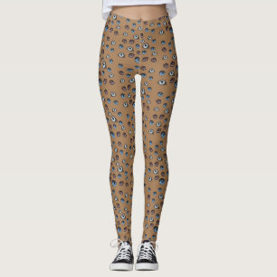 Leggings Motif des yeux