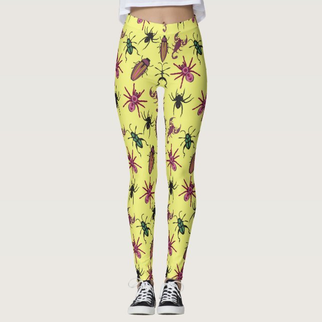 Leggings Motif d'été (Devant)