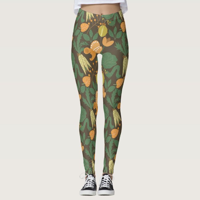 Leggings Motif d'été (Devant)