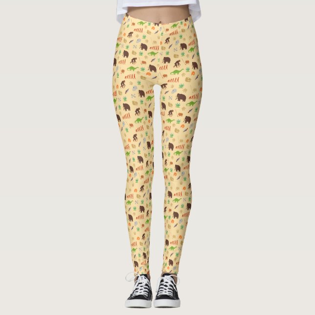 Leggings Motif d'évolution (Devant)
