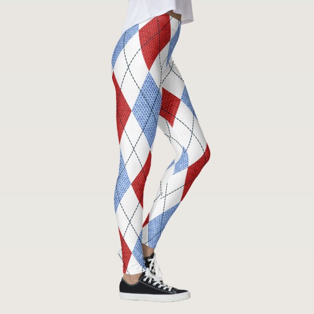 Leggings Motif diamant (Droite)