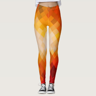 Leggings Motif diamant géométrique moderne coloré #16
