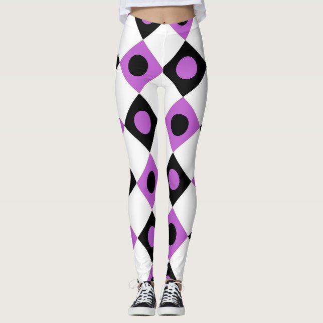 Leggings Motif diamant n° 92 (Devant)