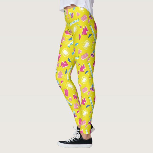 Leggings Motif d'icône Neon FRIENDS™ (Gauche)