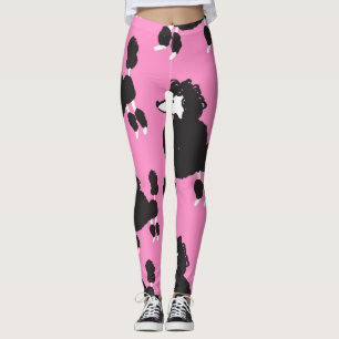 Leggings Motif d'illustration vintage.