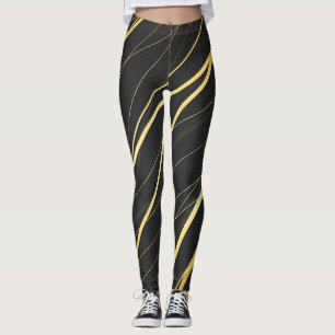 Leggings Motif d'or 1