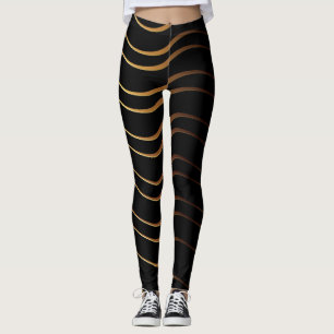Leggings Motif d'or 4