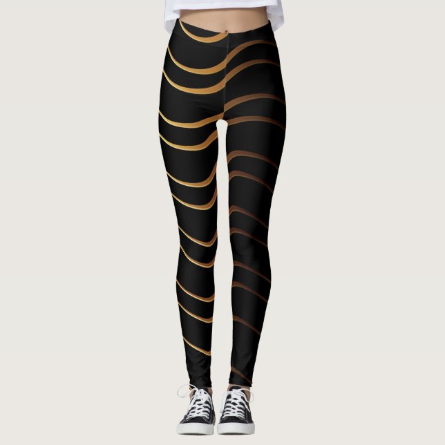 Leggings Motif d'or 4 (Devant)