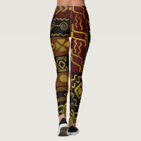 Legging motif clearance africain