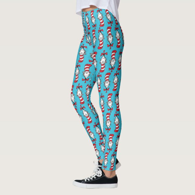 Leggings Motif du Chat dans le Chapeau (Gauche)