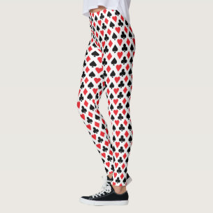 Leggings Motif du pont de cartes