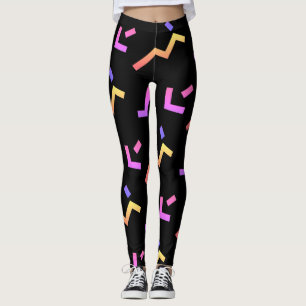 Leggings motif du style 80s sur des leggins