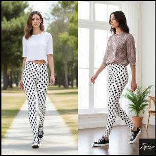 Leggings Motif du symbole de pique