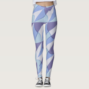 Leggings motif en mosaïque