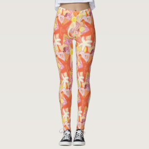 Leggings Motif en pastel de créature de mer