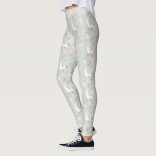 Leggings Motif en pastel de lama