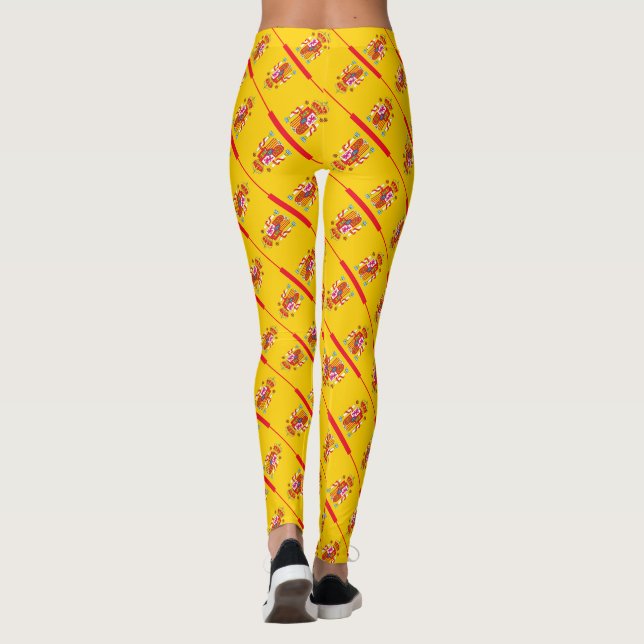 Leggings Motif espagnol (Dos)