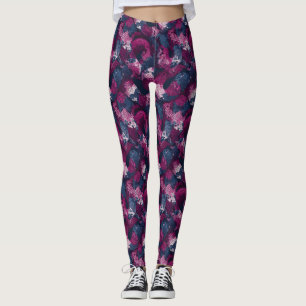 Leggings Motif Exotique Mignon Vêtements pour Femmes en Cou