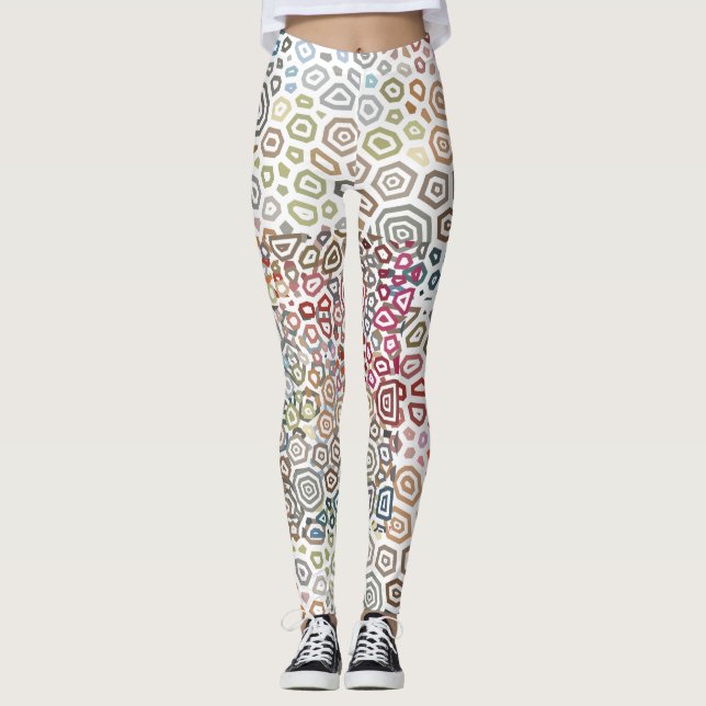 Leggings Motif expérimental 6 (Devant)