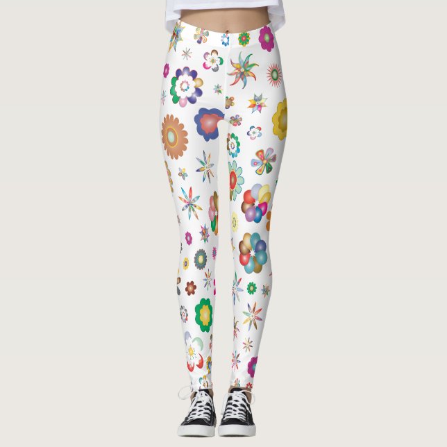 Leggings Motif floral (Devant)