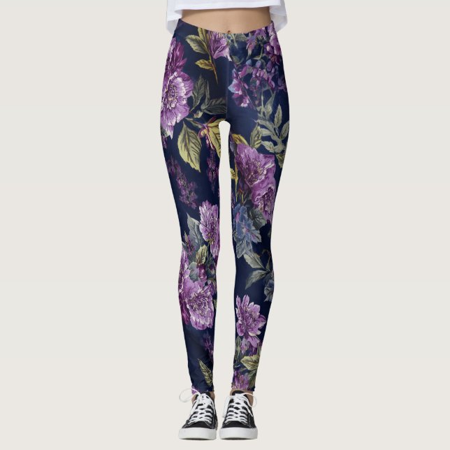 Leggings Motif floral  (Devant)