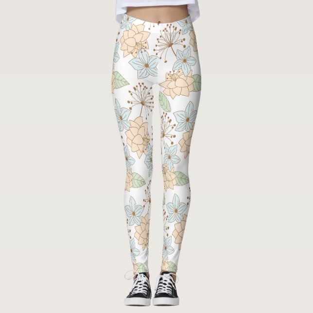 Leggings Motif floral (Devant)